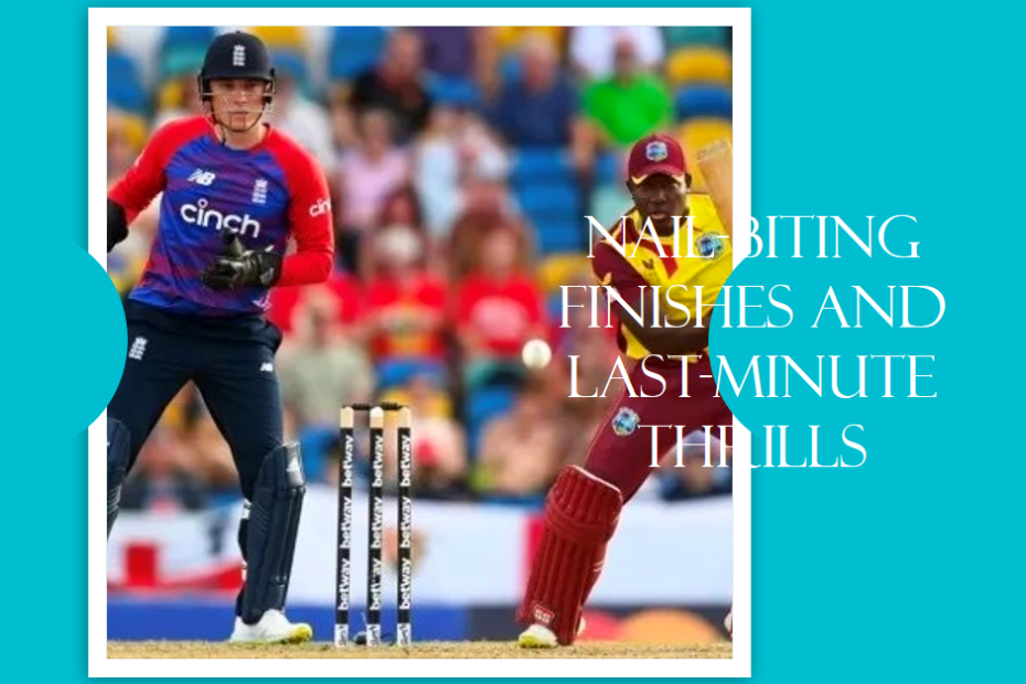 On the Edge: Nerve-Wracking Moments in WI vs ENG 3rd T20I