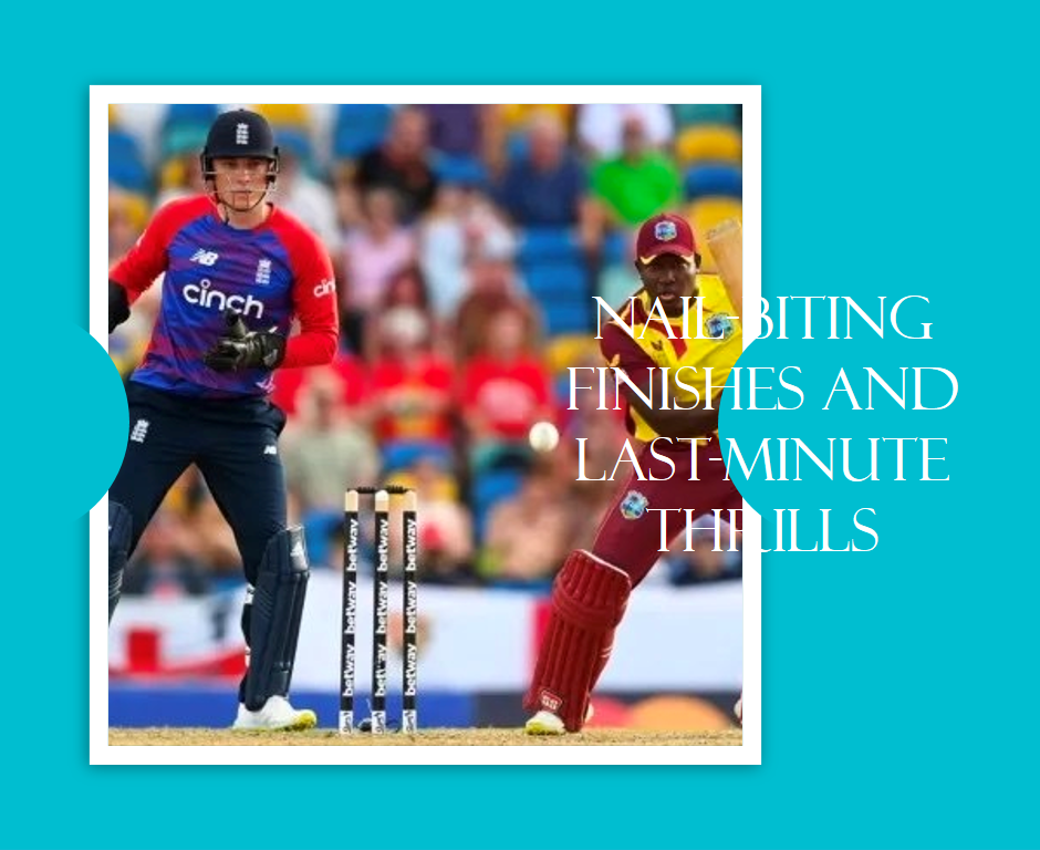On the Edge: Nerve-Wracking Moments in WI vs ENG 3rd T20I