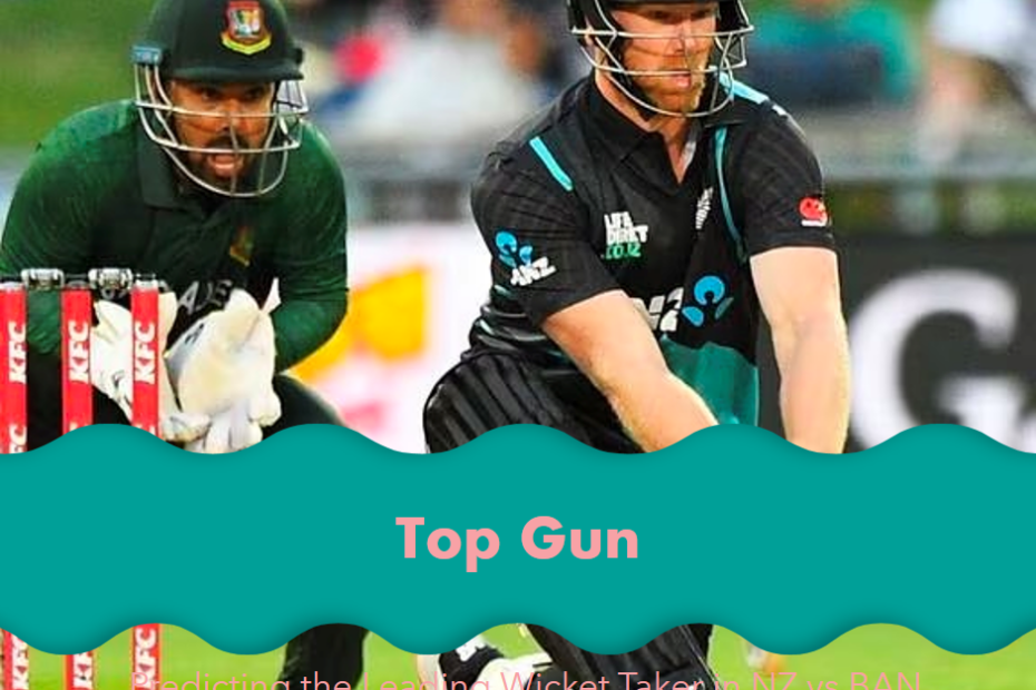 Top Gun: Predicting the Leading Wicket Taker in NZ vs BAN