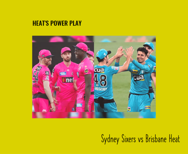 Fantasy Cricket Picks: Building The Perfect Sydney Sixers Vs Brisbane ...