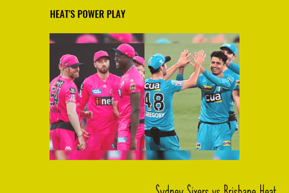 Fantasy Cricket Picks: Building the Perfect Sydney Sixers vs Brisbane Heat Team