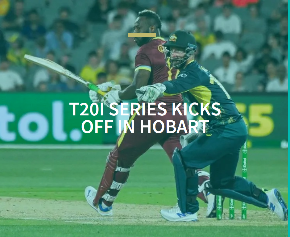 West Indies Tour of Australia: T20I Series Kicks Off in Hobart